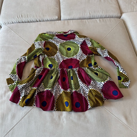 Colorful Patterned Kimono Jacket - Picture 3 of 4